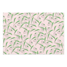 Padrão de queda de neve em cor-de-rosa