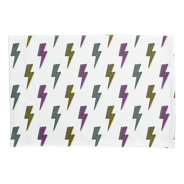 Padrão de raio Vintage Neon (Frente-Esquerda)