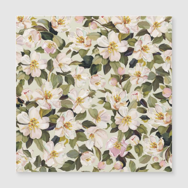 Padrão de Ramificações de Árvore do Flor primavera (Frente)