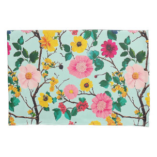 Padrão de Ramificações Florais Vibrantes