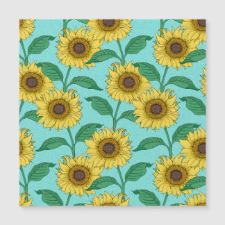 Padrão de repetição da imagem de girassol