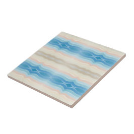 Padrão de repetição de onda de salgado na costa co