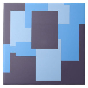 Padrão de Retângulo Azul + Violeta