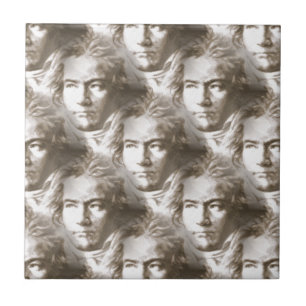 Padrão de retrato de Beethoven