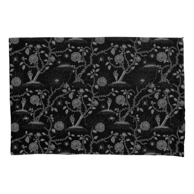 Padrão de Rosa e Osso Gótico (Frente)