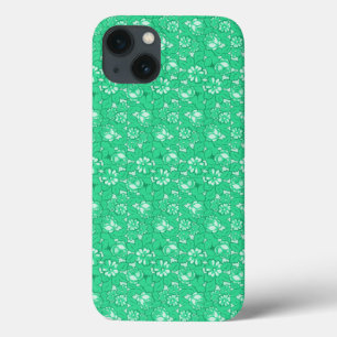 Padrão de rosa verde