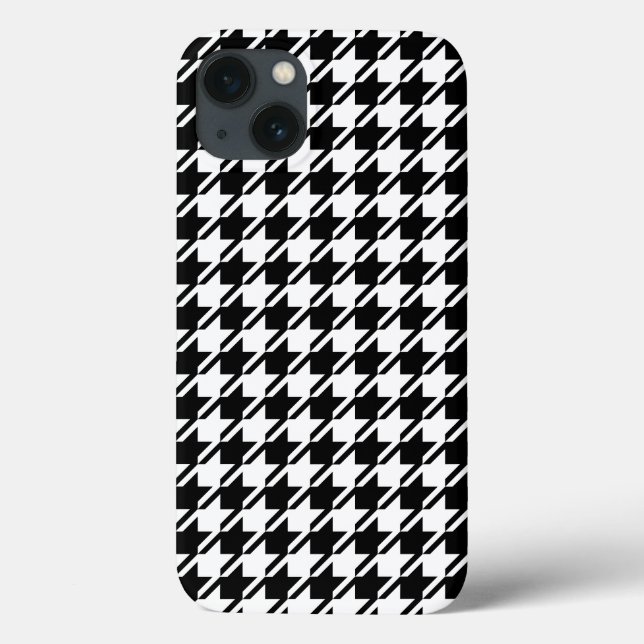 Padrão de Rpt BW do Houndstooth (Verso)