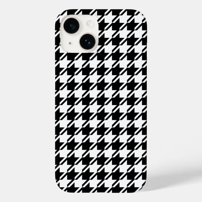 Padrão de Rpt BW do Houndstooth (Verso)
