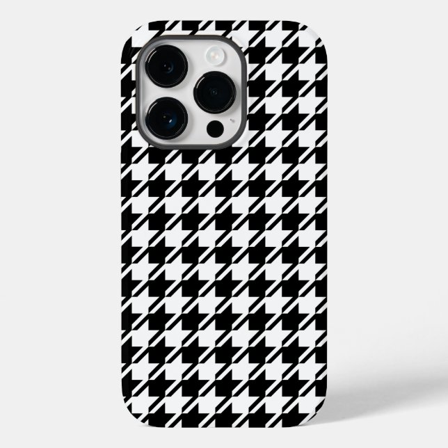 Padrão de Rpt BW do Houndstooth (Verso)
