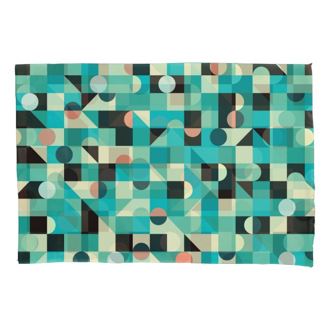 Padrão de safra com triângulos e círculos. (Frente)