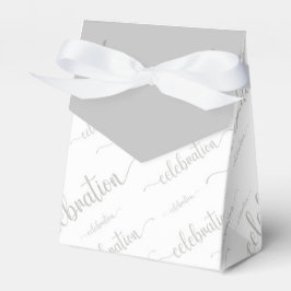 Padrão de script de celebração Caixa de Favorecime