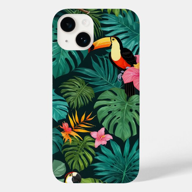 Padrão de Selva de Paraíso Tropical (Verso)