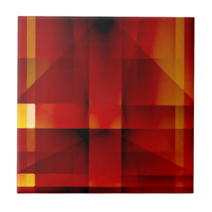 Padrão de setas vermelhas abstratas