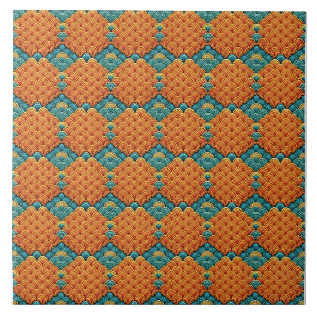 Padrão de Shell do Crochet Scallop (Frente)