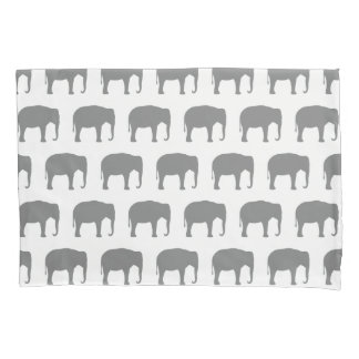 Padrão de Silhouettes de Elefante Asiático