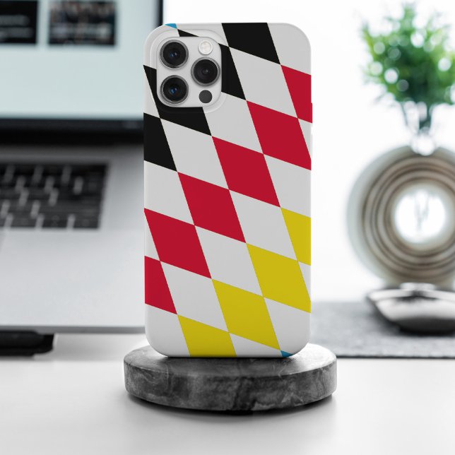 Padrão de Sinalizador de Diamante Baviera Azul Ama (Criador carregado)