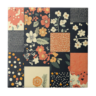 Padrão de Sistema Floral Vintage (1)