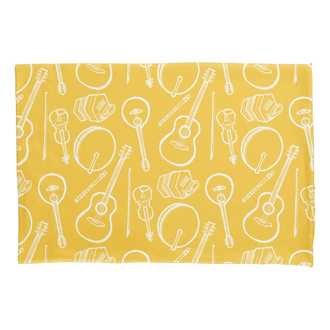 Padrão de Solteiro de Instrumentos de Música Irlan (Frente)