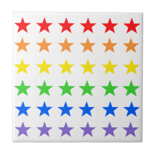 Padrão de Starry Colorido Moderno
