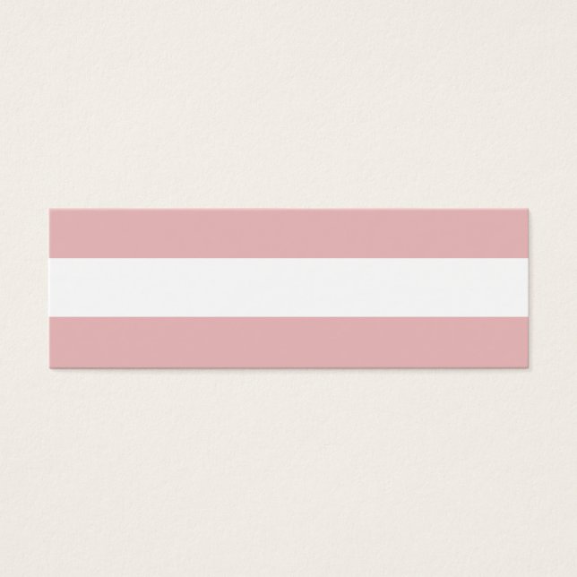 Padrão de Stripes Brancas Rosa Moderno (Frente)