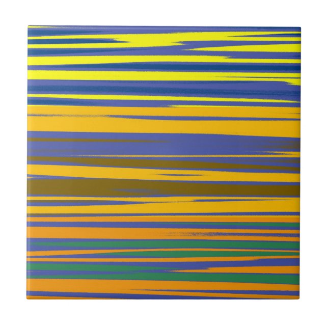 Padrão de stripes coloridas do abstrato (Frente)