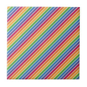 Padrão de Stripes do Arco-Íris