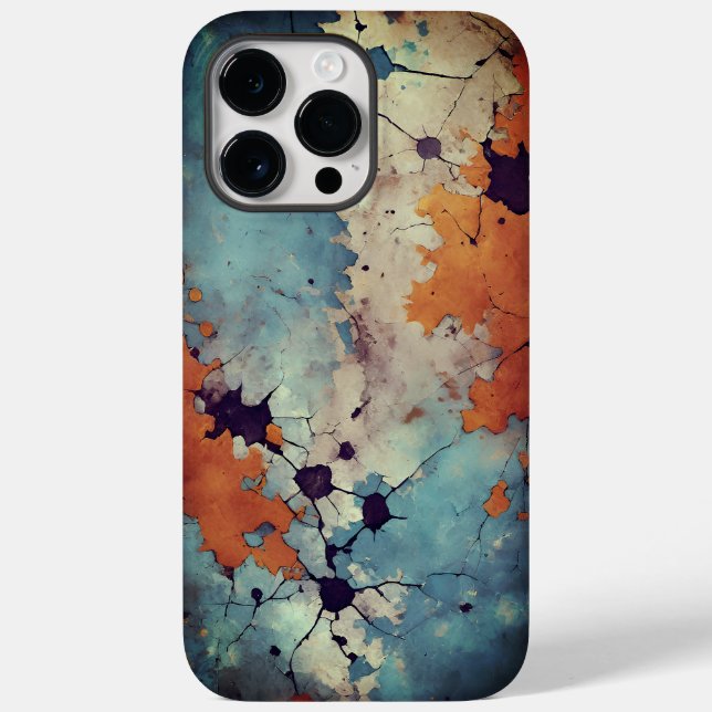 Padrão de superfície metálica antigo e deteriorado (Verso)