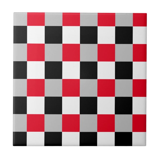 Padrão de tabuleiro de xadrez editável (Frente)