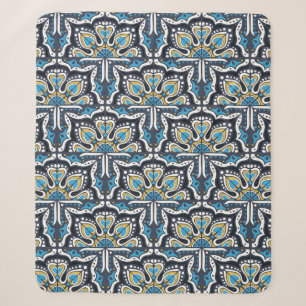 Padrão de Talavera. Uma manta de retalhos indiana.
