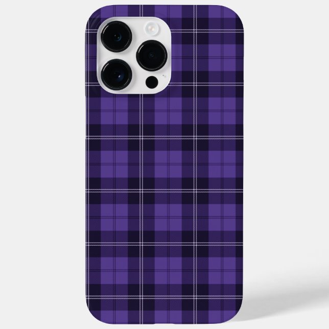 Padrão de Tartan Escocês Roxo (Verso)