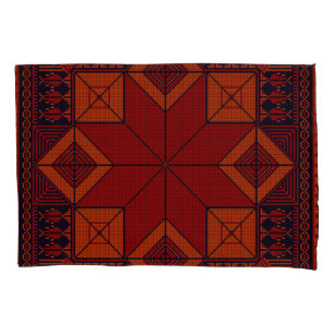 Padrão de tatreez dos bordados tradicionais da Pal