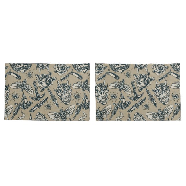 Padrão de tatuagem retrorreflectora (Verso - conjunto)