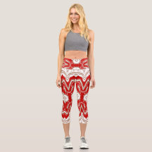 Padrão de tecido vermelho e branco especial de Nat