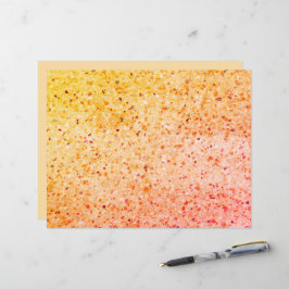 Padrão de Textura Retro Laranja Elegante Terrazzo