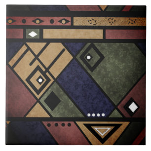 Padrão de textura tradicional de etno africano sem