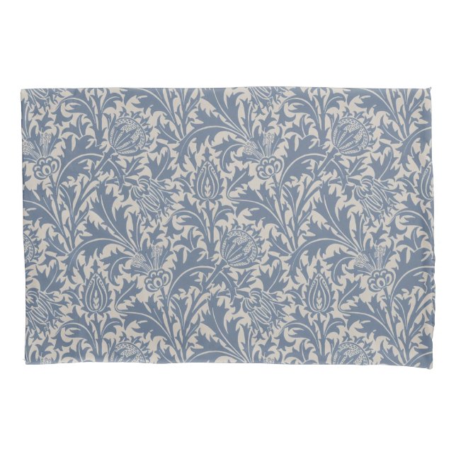 Padrão de Tistle Sage Azul de William Morris (Frente)