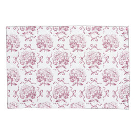 Padrão de Toile de Hydrangea de Arco Pink Elegante