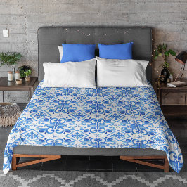 Padrão de Toile Francês Azul