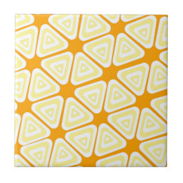 Padrão de triângulo amarelo