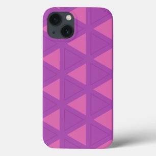 Padrão de Triângulo Roxo Moderno