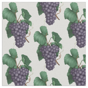 Padrão de uvas Padrão de cozinha tecido de algod