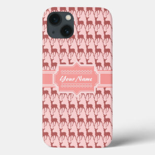 Padrão de Veado de Salmão Rosa Coral   N2 personal