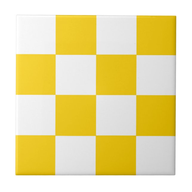 Padrão de Verificação Branco Amarelo (Frente)