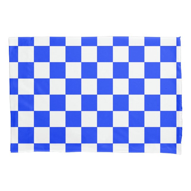 Padrão de Verificação Branco Azul (Frente)