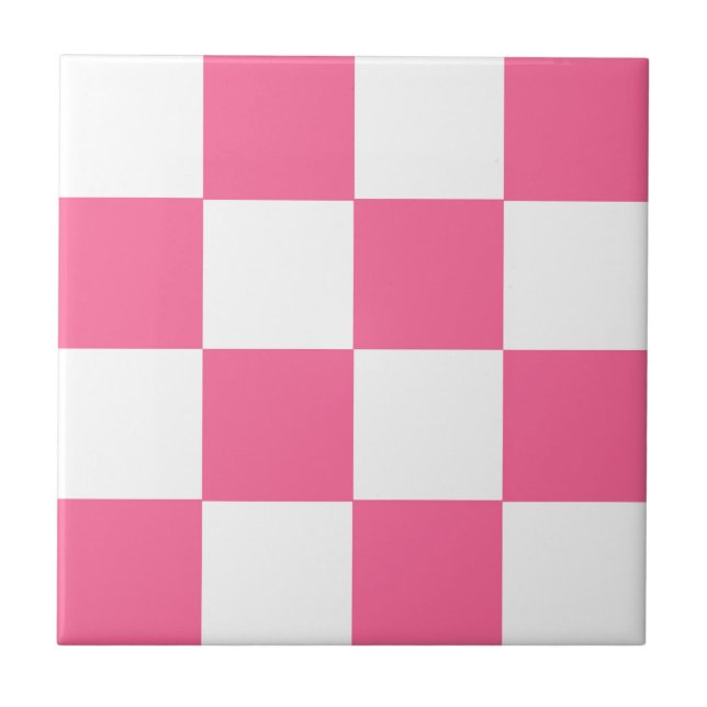 Padrão de Verificação Branco Cor-de-Rosa (Frente)