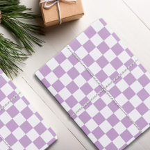Padrão de Verificação Branco Roxo