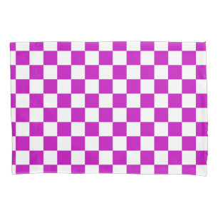 Padrão de Verificação Branco Roxo