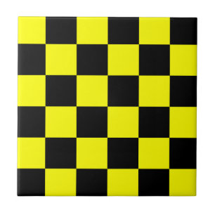 Padrão de Verificação Preto Amarelo
