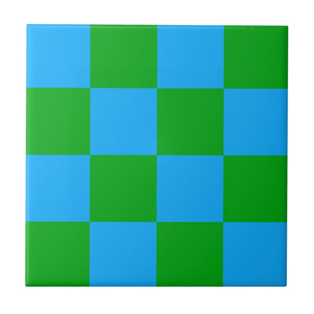 Padrão de Verificação Verde Azul (Frente)