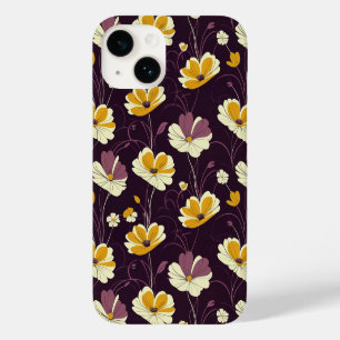 Padrão de vindima, design floral elegante